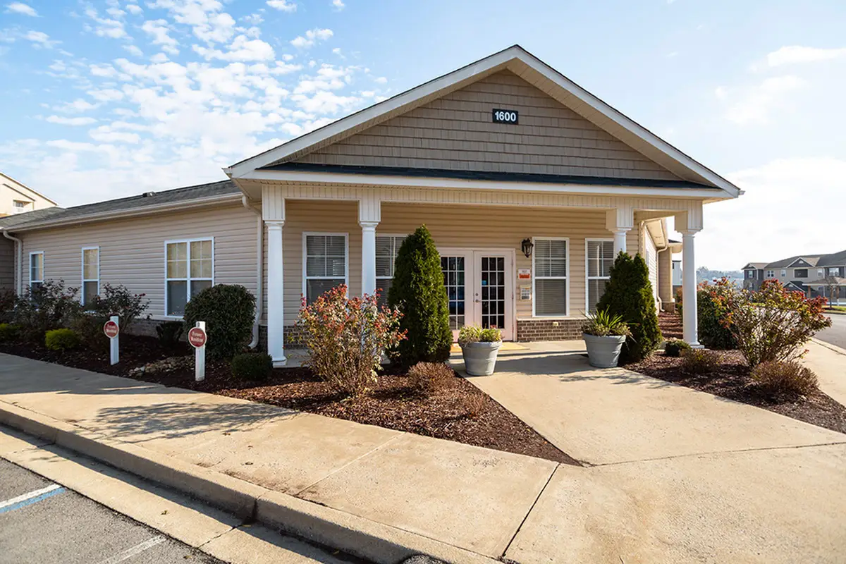 Mountain Valley Apartments Font Door Building